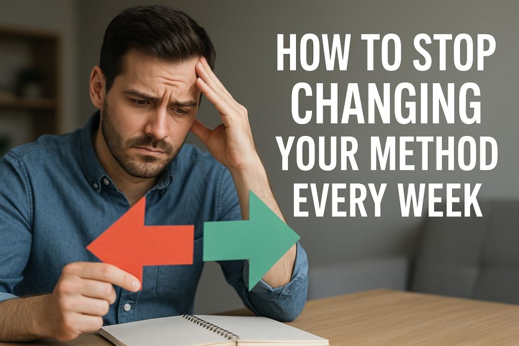 How to stop changing your method every week